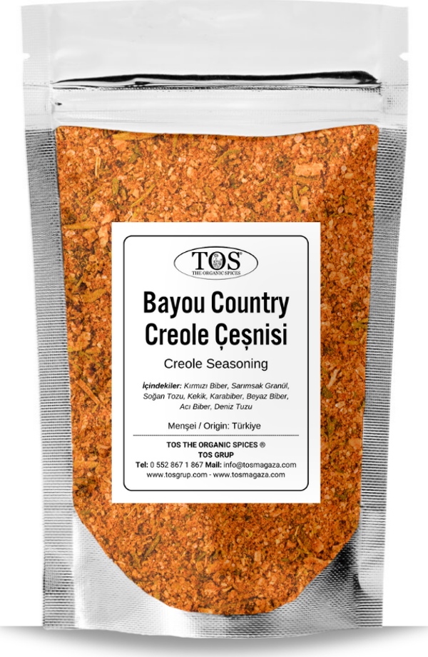 Bayou Country Creole Çeşnisi 500 gr Bayou Country Creole Seasoning - Premium Quality - Image 1
