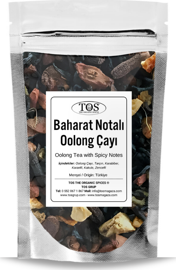 Baharat Notalı Masala Oolong Çayı 250 gr (1. Kalite) Spice-Noted Masala Oolong Tea - Image 1