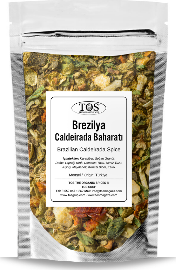 Brezilya Caldeirada Baharatı 250 gr Brazilian Caldeirada Spice - Premium Quality | Baharat Karışımı - Image 1