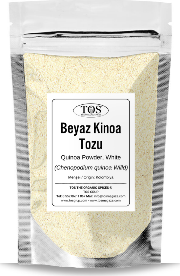 Beyaz Kinoa Tozu 250 gr (1. Kalite) Chenopodium quinoa Willd / White Quinoa Flour / Powder - Image 1