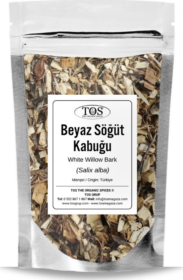Beyaz Söğüt Kabuğu 100 gr (1. Kalite) Salix alba / White Willow Bark - Image 1