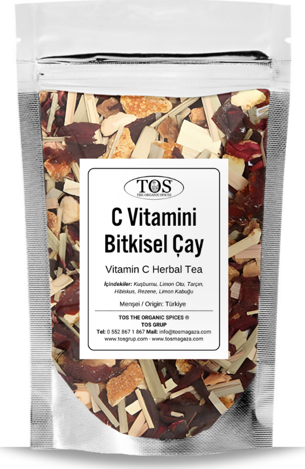 C Vitaminli Meyve Çayı 40 gr (1. Kalite) Vitamin C Fruit Tea - Image 1