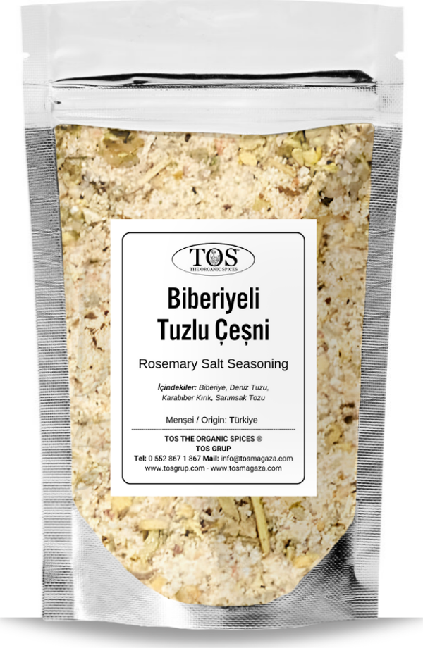 Biberiyeli Tuzlu Çeşni 250 gr Rosemary Savory Seasoning - Premium Quality | Baharat Karışımı - Image 1