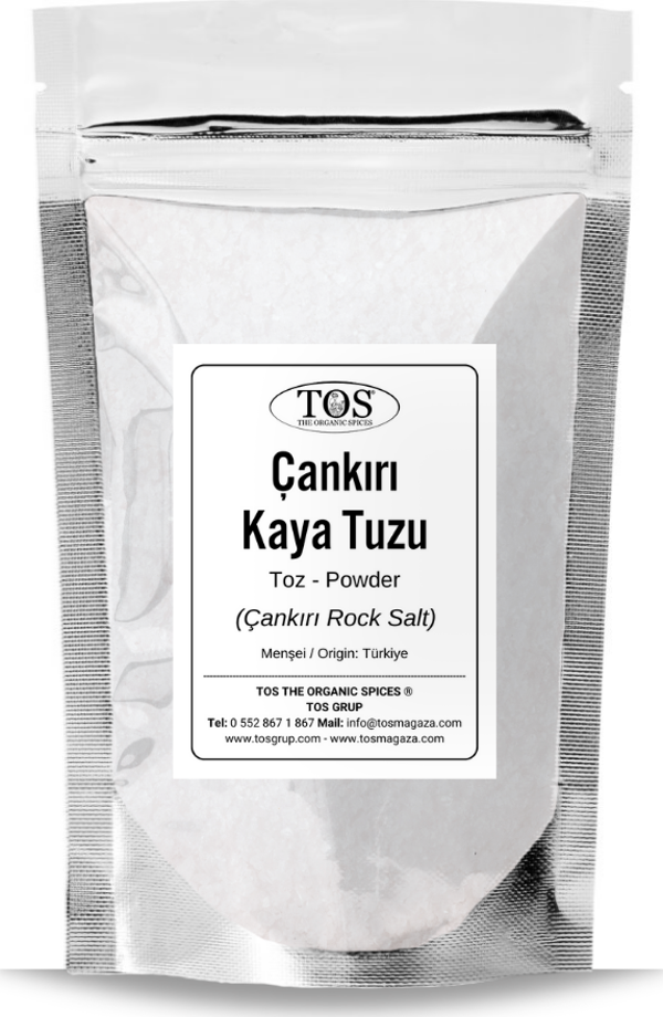 Çankırı Kaya Tuzu 500 gr Toz (1. Kalite) Çankırı Rock Salt, Powder - Image 1