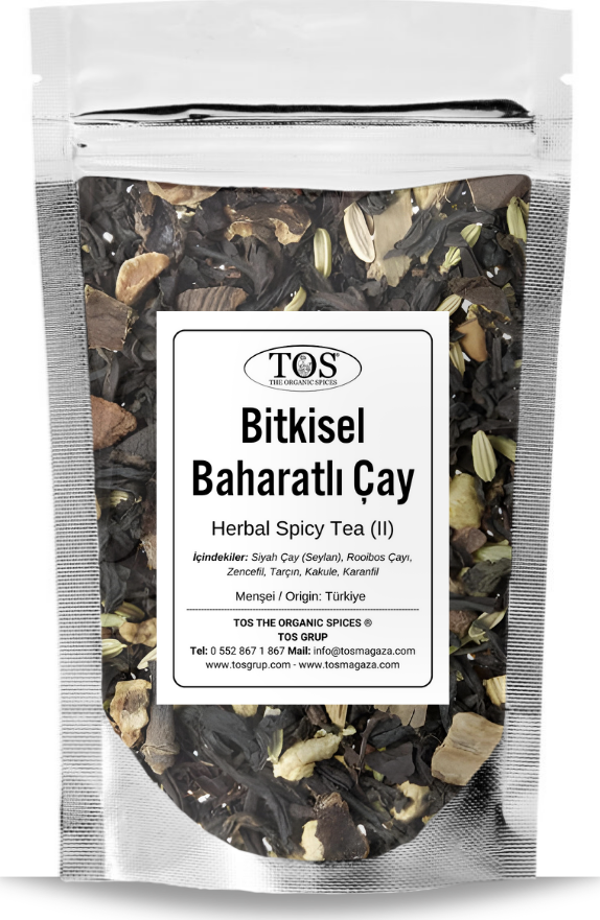 Bitkisel Baharatlı Çay (II) 40 gr (1. Kalite) Herbal Spiced Tea (II) - Image 1