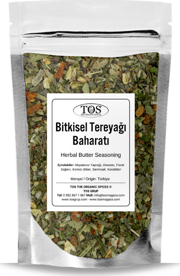 Bitkisel Tereyağı Baharatı 250 gr Herbal Butter Spice - Premium Quality | Baharat Karışımı - Image 1