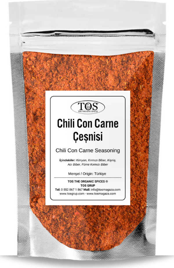 Chili Con Carne Çeşnisi 100 gr Chili Con Carne Seasoning - Premium Quality | Baharat Karışımı - Image 1