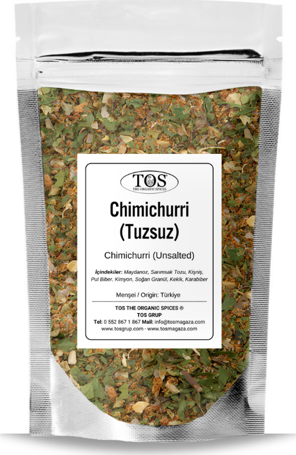 Chimichurri 500 gr Tuzsuz Chimichurri Salt-Free - Premium Quality | Baharat Karışımı - Image 1