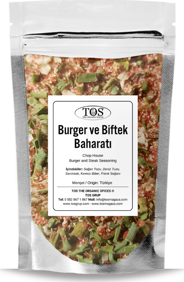 Chop House Burger ve Biftek Baharatı 100 gr Chop House Burger and Steak Spice - Premium Quality - Image 1