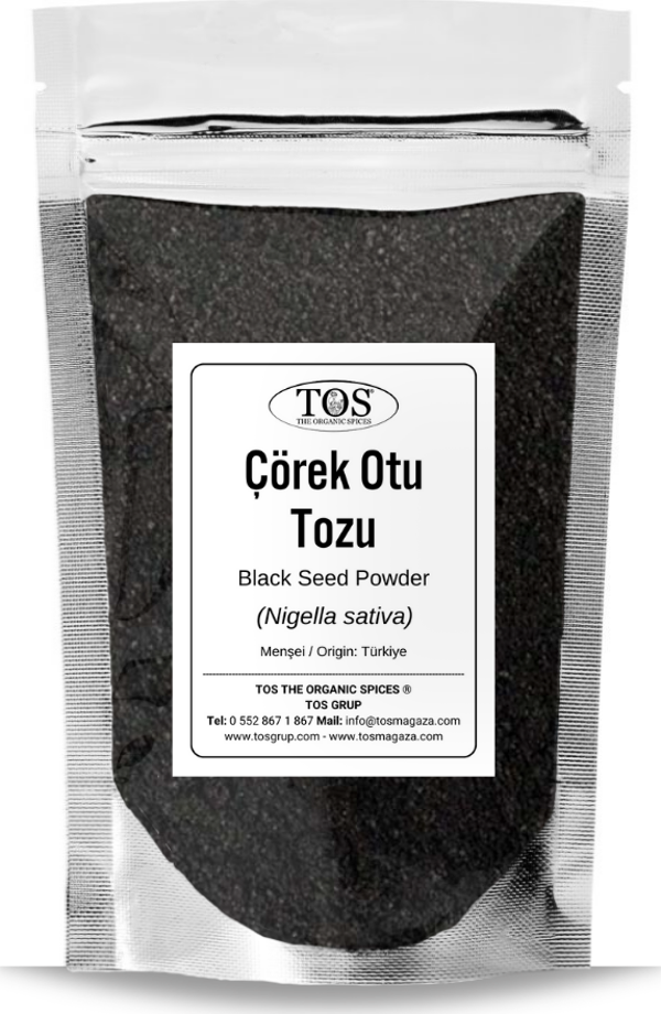 Çörek Otu Tozu 50 gr (1. Kalite) Nigella sativa / Kalonji, Black Seed, Ground - Image 1