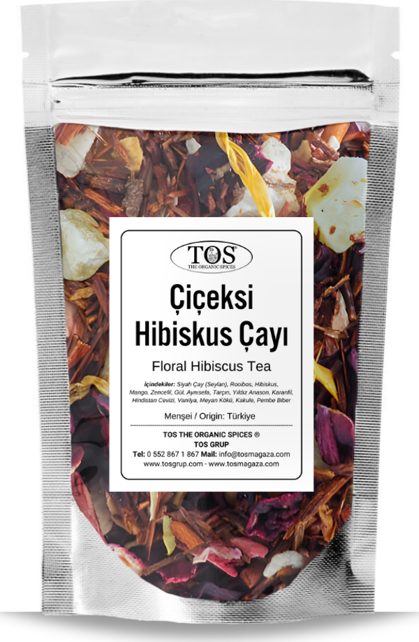 Çiçeksi Hibiskus Çayı 40 gr (1. Kalite) Floral Hibiscus Tea - Image 1