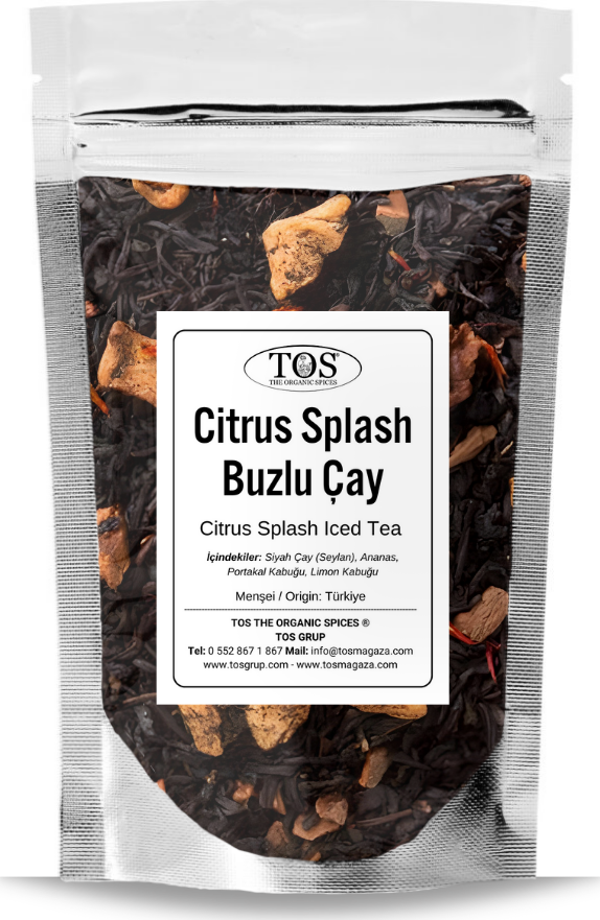 Citrus Splash Buzlu Çay 250 gr (1. Kalite) Citrus Splash Iced Tea - Image 1