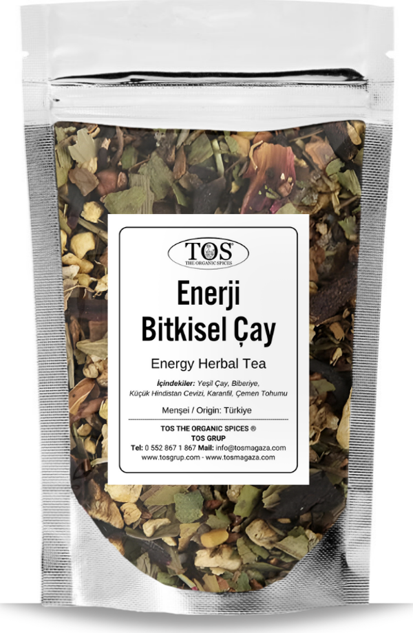 Enerji Bitkisel Çay 40 gr (1. Kalite) Energy Herbal Tea - Image 1