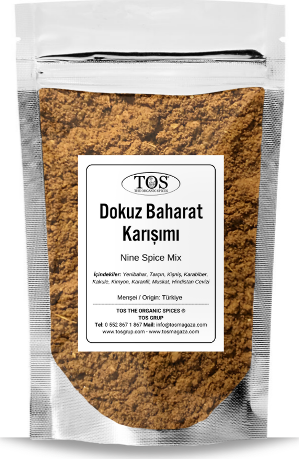 Dokuz Baharat Karışımı 100 gr Nine-Spice Blend - Premium Quality | Baharat Karışımı - Image 1