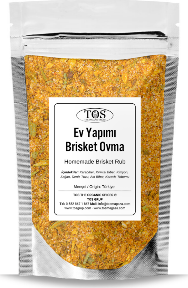 Ev Yapımı Brisket Ovma 100 gr Homemade Brisket Rub - Premium Quality | Baharat Karışımı - Image 1