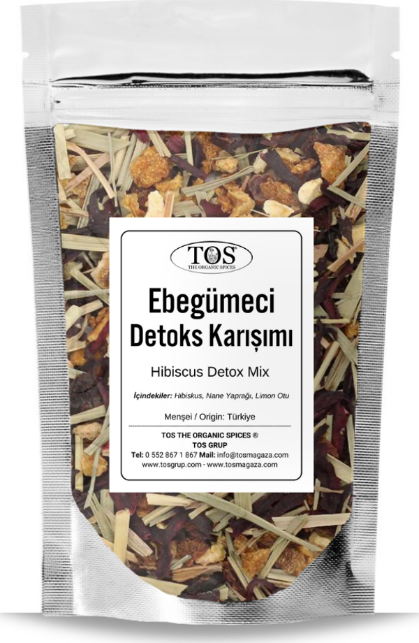 Ebegümeci Detoks Karışımı 100 gr (1. Kalite) Mallow Detox Blend - Image 1