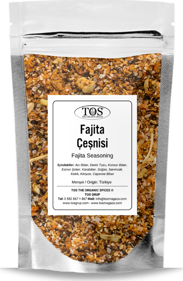 Fajita Çeşnisi 100 gr Fajita Seasoning - Premium Quality | Baharat Karışımı - Image 1