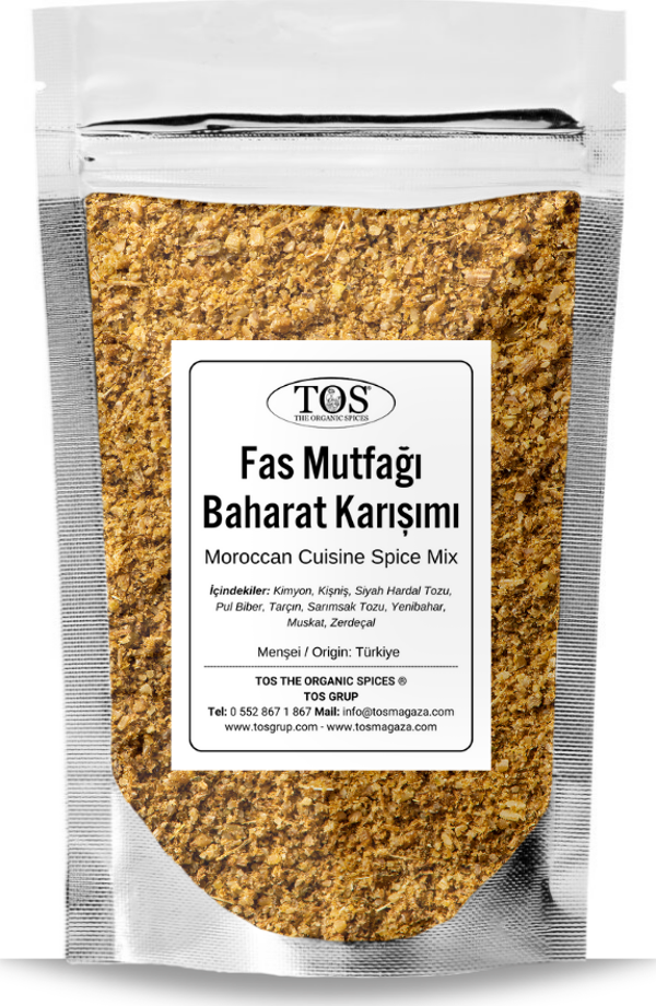 Fas Mutfağı Baharat Karışımı 100 gr Moroccan Cuisine Spice Blend - Premium Kalite | Baharat Karışımı - Image 1