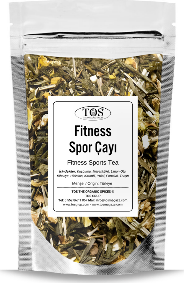 Fitness Spor Çayı 100 gr (1. Kalite) Fitness Sports Tea - Image 1