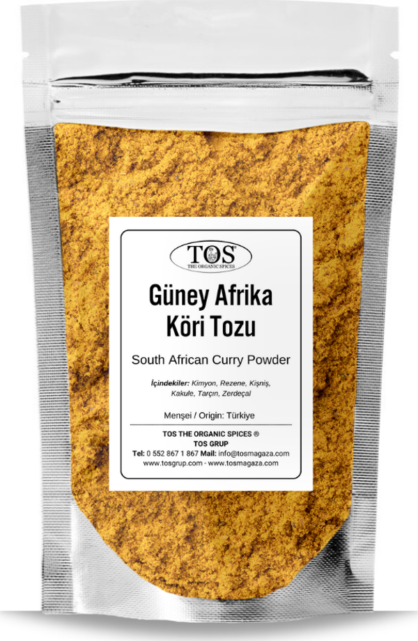 Güney Afrika Köri Tozu 100 gr South African Curry Powder - Premium Quality | Baharat Karışımı - Image 1