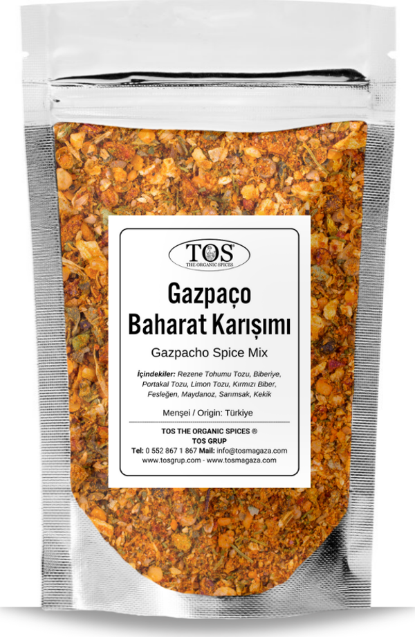 Gazpaço Baharat Karışımı 100 gr Gazpacho Spice Blend - Premium Quality | Baharat Karışımı - Image 1