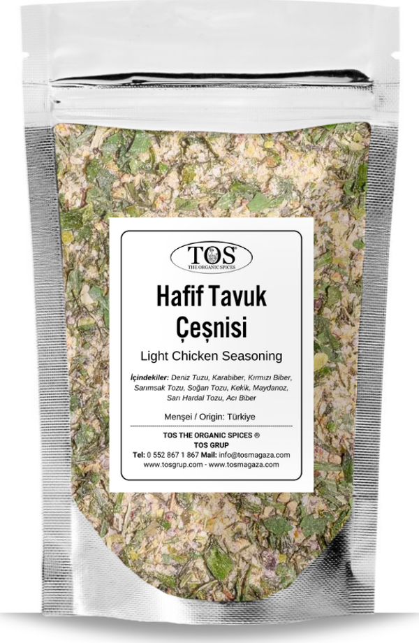 Hafif Tavuk Çeşnisi 100 gr Mild Chicken Seasoning - Premium Quality | Baharat Karışımı - Image 1