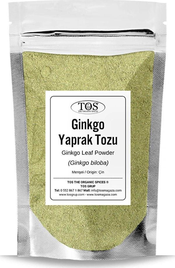 Ginkgo Yaprağı Tozu 500 gr (1. Kalite) Ginkgo biloba / Ginkgo Leaf Powder - Image 1