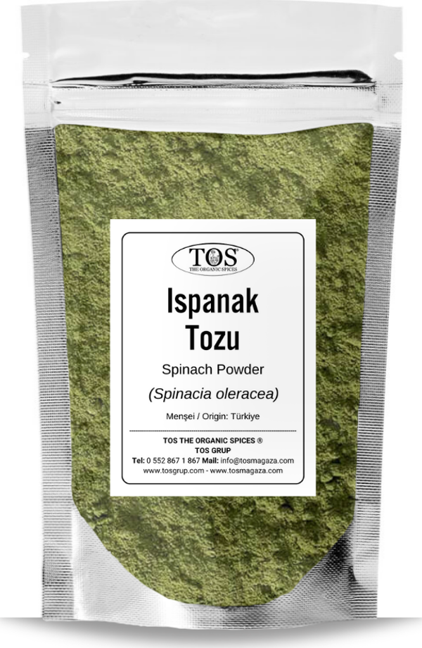 Ispanak Tozu 500 gr (1. Kalite) Spinacia oleracea / Spinach Powder - Image 1