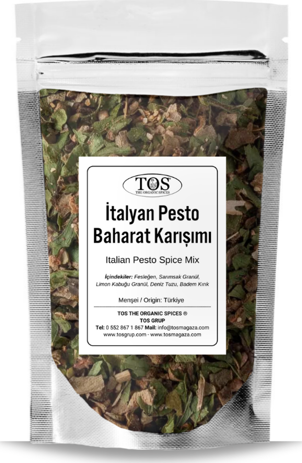 İtalyan Pesto Baharat Karışımı 500 gr Italian Pesto Spice Blend - Premium Quality | Baharat Karışımı - Image 1