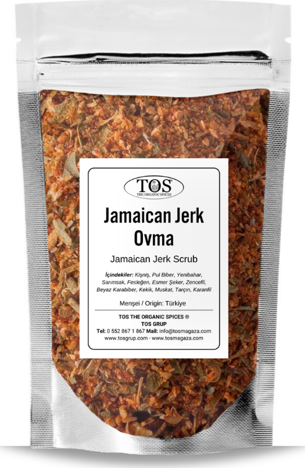 Jamaican Jerk Ovma 500 gr Jamaican Jerk Rub - Premium Quality | Baharat Karışımı - Image 1