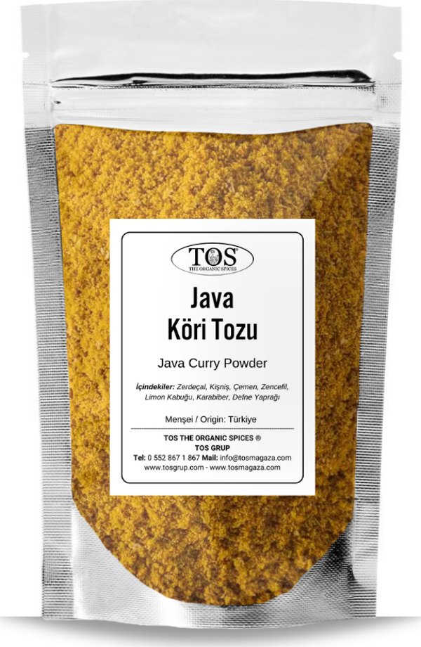 Java Köri Tozu 250 gr Java Curry Powder - Premium Quality | Baharat Karışımı - Image 1