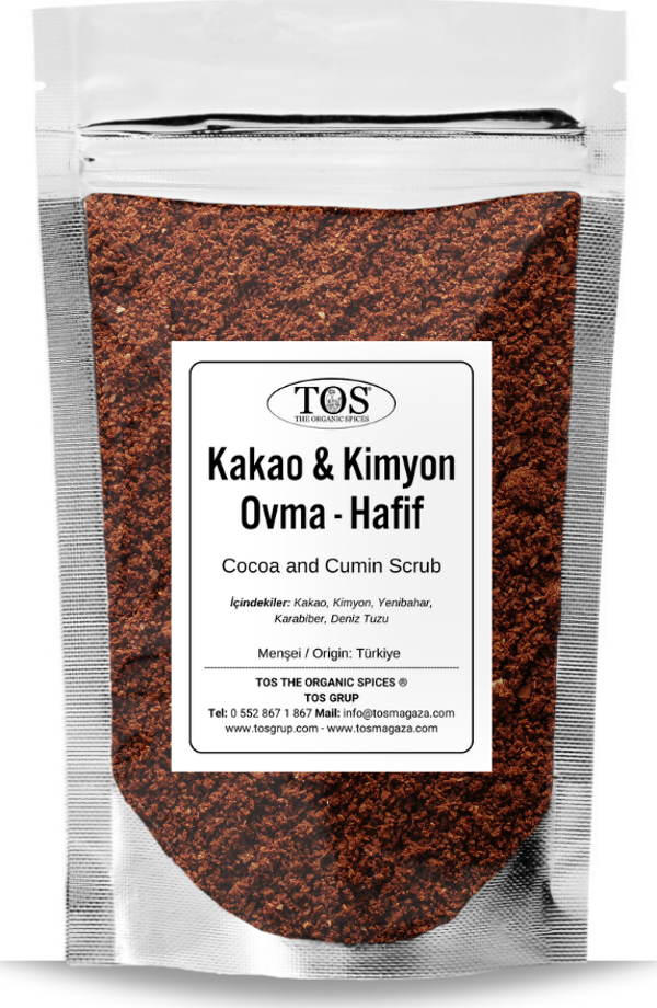 Kakao ve Kimyon Ovma 100 gr HafifCocoa and Cumin Rub (Mild) - Premium Quality | Baharat Karışımı - Image 1