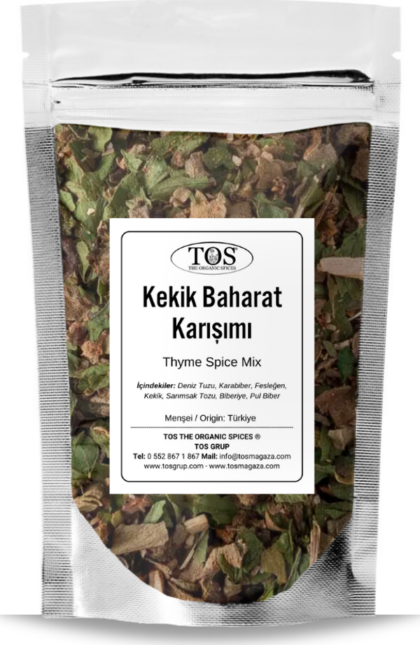 Kekik Baharat Karışımı 100 gr Thyme Spice Blend - Premium Quality | Baharat Karışımı - Image 1