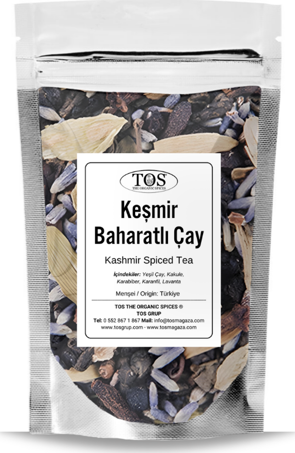 Keşmir Baharatlı Çay 250 gr (1. Kalite) Kashmir Spiced Tea - Image 1