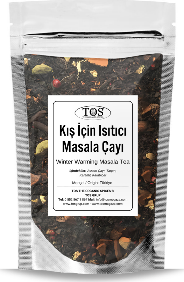 Kış Isınma Masala Çayı 40 gr (1. Kalite) Winter Warming Masala Tea - Image 1