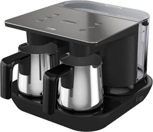 Beko TKM 8961 A Keyf Antrasit Çelik İkili Kahve Makinesi - Image 1