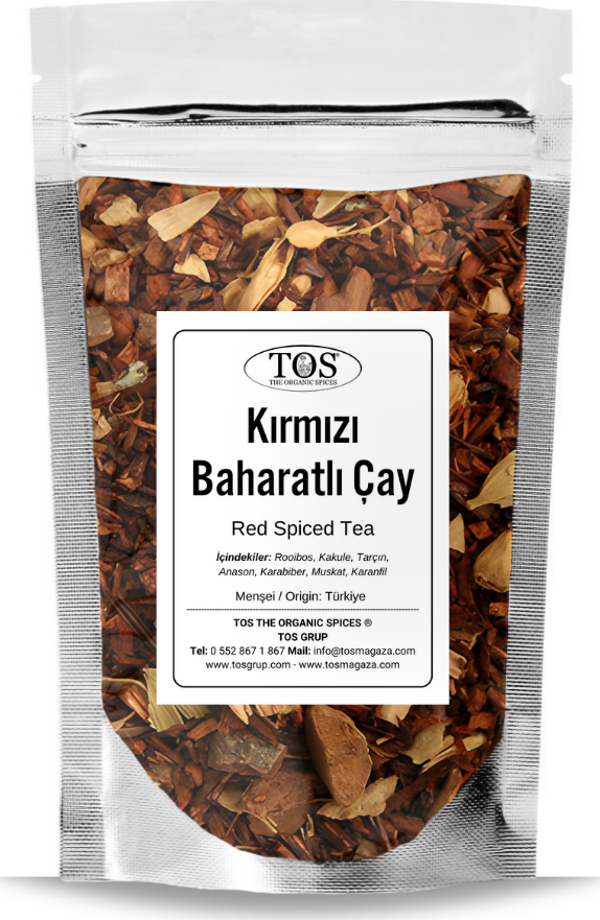 Kırmızı Baharatlı Çay 40 gr (1. Kalite) Red Spiced Tea - Image 1