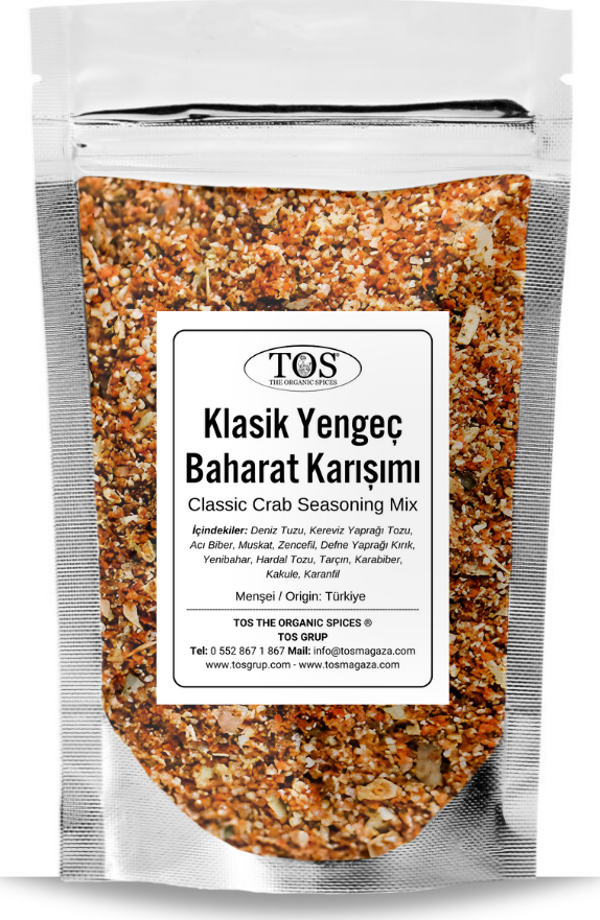 Klasik Yengeç Baharat Karışımı 250 gr Classic Crab Spice Blend - Premium Quality | Baharat Karışımı - Image 1
