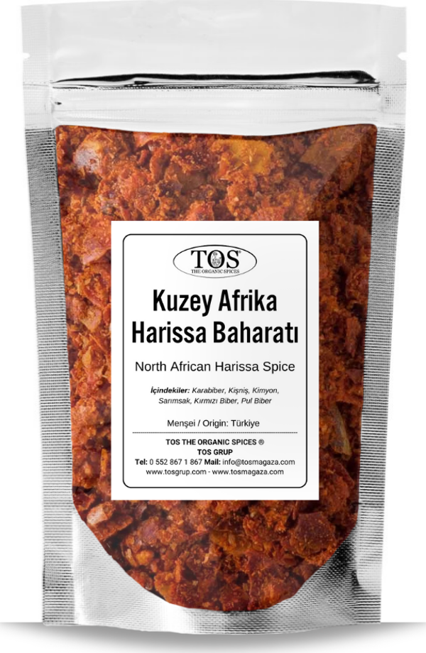 Kuzey Afrika Harissa Baharatı 250 gr North African Harissa Spice - Premium Kalite | Baharat Karışımı - Image 1