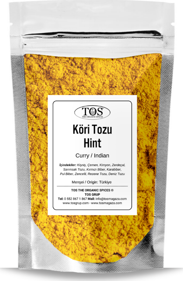 Köri / Hint Usulü 100 gr Curry Powder / Indian - Premium Quality | Baharat Karışımı - Image 1