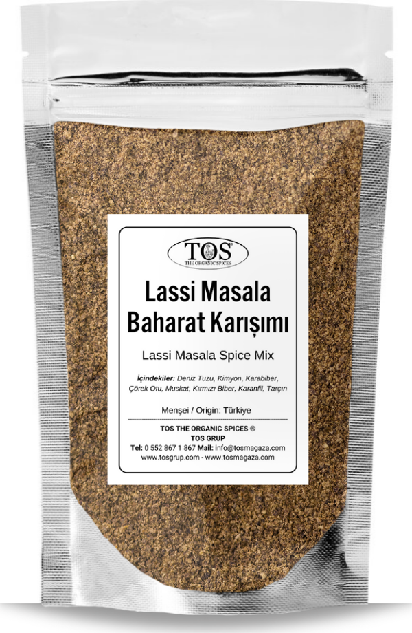 Lassi Masala Baharat Karışımı 250 gr Lassi Masala Spice Blend - Premium Quality | Baharat Karışımı - Image 1