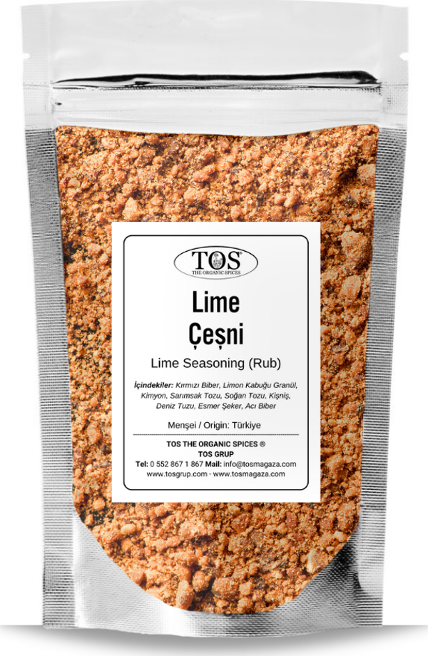 Lime Çeşni (Ovma) 500 gr Lime Seasoning (Rub)  - Premium Quality  | Baharat Karışımı - Image 1