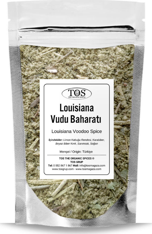 Louisiana Vudu Baharatı 500 gr Louisiana Voodoo Spice Blend - Premium Quality | Baharat Karışımı - Image 1