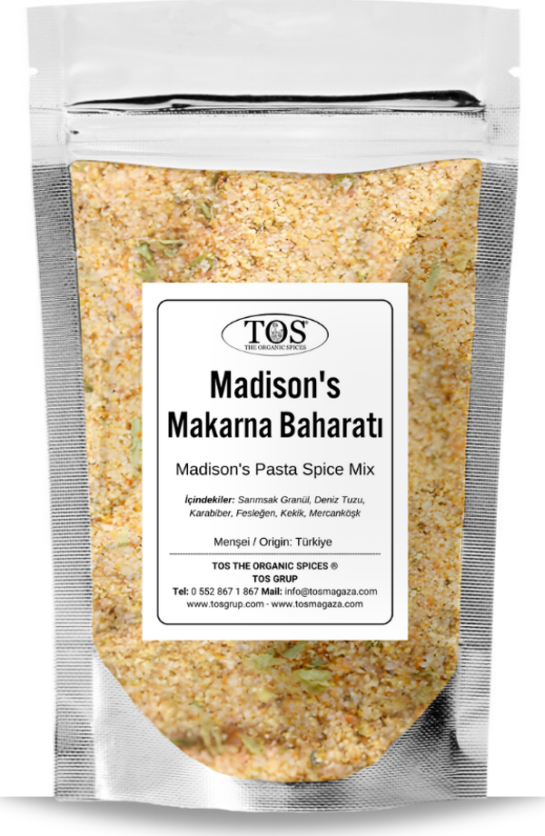 Madison's Makarna Baharatı 500 gr Madison's Pasta Seasoning - Premium Quality | Baharat Karışımı - Image 1
