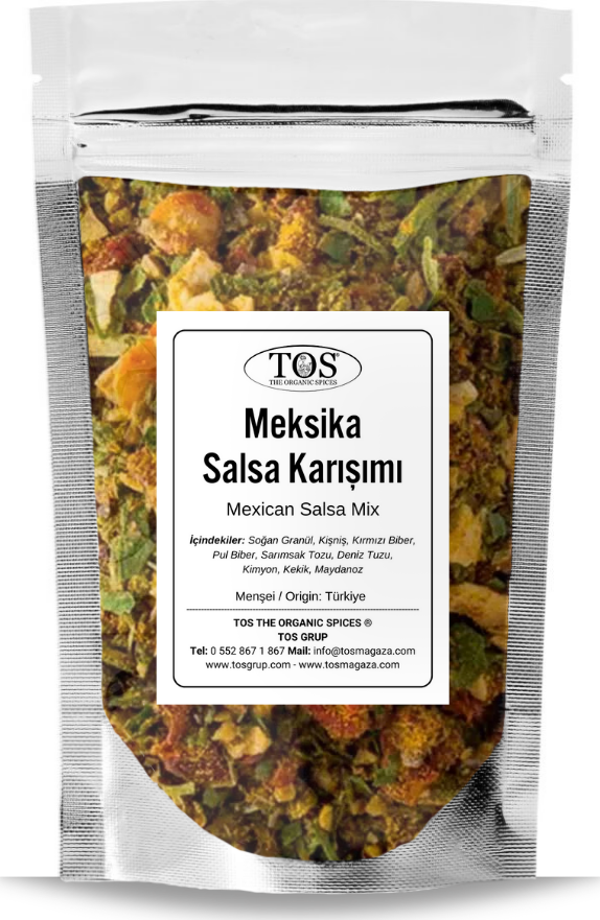 Meksika Salsa Karışımı 100 gr Mexican Salsa Blend - Premium Quality | Baharat Karışımı - Image 1