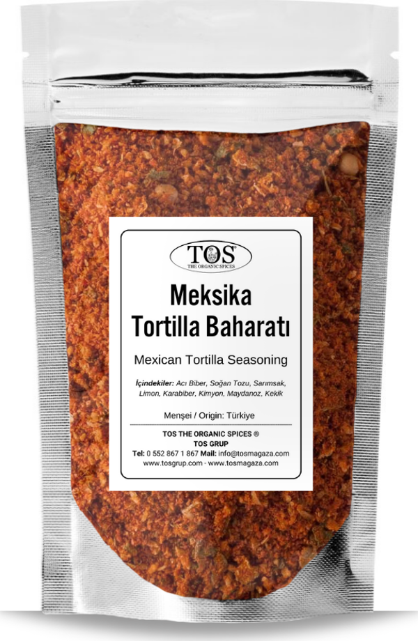 Meksika Tortilla Baharatı 500 gr Mexican Tortilla Spice  - Premium Quality  | Baharat Karışımı - Image 1