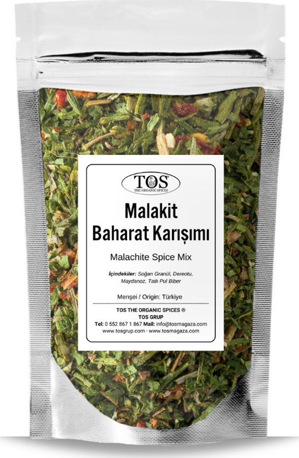 Malakit Baharat Karışımı 100 gr Malachite Spice Blend - Premium Quality | Baharat Karışımı - Image 1