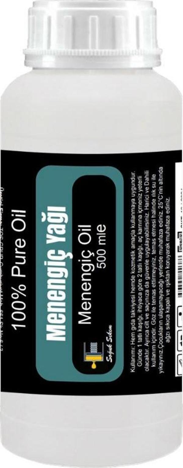 Menengiç Yağı 500 ml Soğuk Sıkım / Turpentine Oil, Cold Pressed - Image 1
