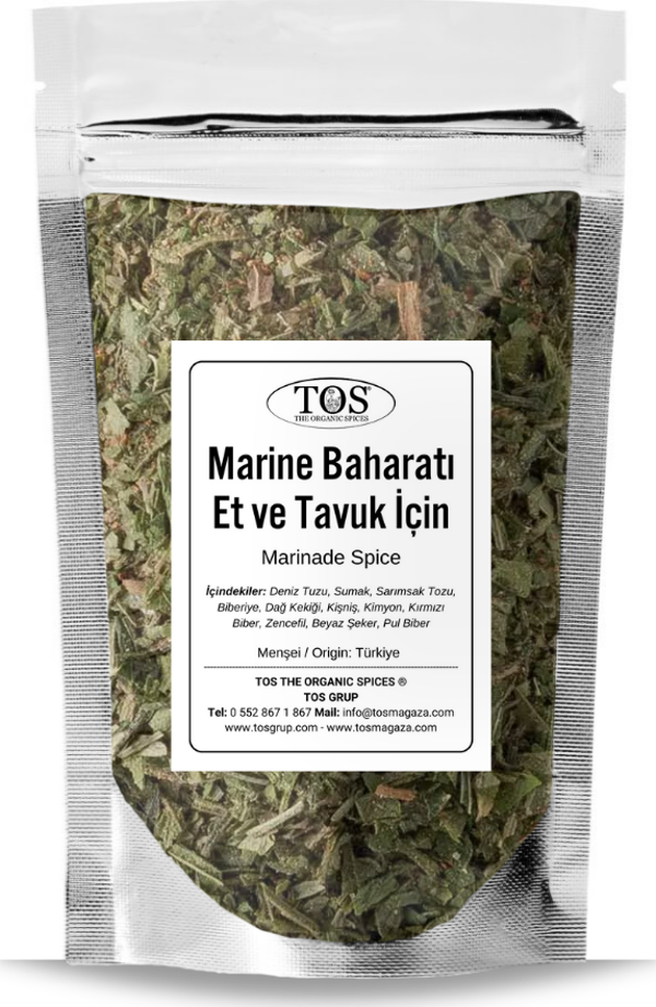Marine Baharatı 100 gr Et ve Tavuk İçin Marinade Spice for Meat and Chicken  - Premium Quality  - Image 1