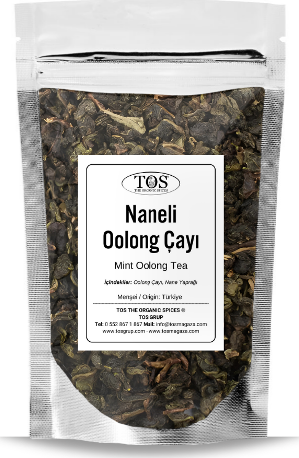 Naneli Oolong Çayı 40 gr (1. Kalite) Mint Oolong Tea - Image 1